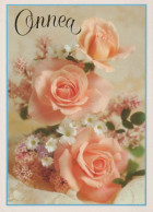 FLEURS Vintage Carte Postale CPSM #PAR889.FR - Blumen