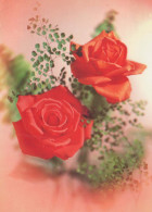 FLEURS Vintage Carte Postale CPSM #PAS070.FR - Blumen