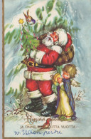 PÈRE NOËL NOËL Fêtes Voeux Vintage Carte Postale CPSMPF #PAJ499.FR - Kerstman