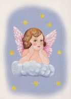 ANGE NOËL Vintage Carte Postale CPSM #PAJ244.FR - Angels