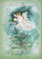 ANGE NOËL Vintage Carte Postale CPSM #PAH230.FR - Angels