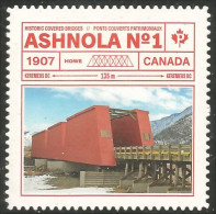 Canada Pont Couvert Bridge Ashnola Annual Collection Annuelle MNH ** Neuf SC (C31-85ib) - Puentes
