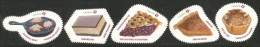 Canada Tartes Pies Tart Tartelette Gateau Cake Annual Collection Annuelle MNH ** Neuf SC (C31-77a-77e) - Unused Stamps