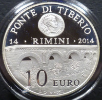 San Marino - 10 Euro 2014 - 2000° Ponte Di Tiberio - UC# 218 - San Marino