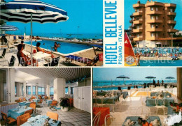 73228758 Pesaro Hotel Bellevue Swimming Pool Restaurant Terrasse Pesaro - Autres & Non Classés