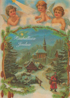 ANGEL Christmas Vintage Postcard CPSM #PBP388.GB - Angels