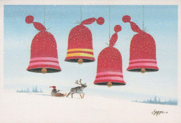 Happy New Year Christmas Vintage Postcard CPSM #PBN394.GB - Nouvel An