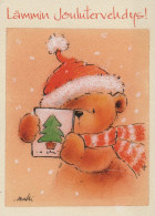 Happy New Year Christmas Vintage Postcard CPSM #PBM505.GB - Nouvel An