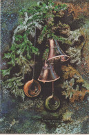 Happy New Year Christmas BELL Vintage Postcard CPSM #PAT484.GB - Neujahr