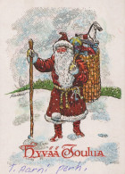 SANTA CLAUS CHRISTMAS Holidays Vintage Postcard CPSM #PAJ634.GB - Santa Claus