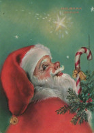 SANTA CLAUS CHRISTMAS Holidays Vintage Postcard CPSM #PAJ839.GB - Kerstman