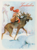 SANTA CLAUS CHRISTMAS Holidays Vintage Postcard CPSM #PAJ909.GB - Santa Claus