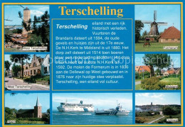 73227467 Terschelling Turm Giebelhaeuser Hoorn Kirche Formerum Windmuehle Midsla - Andere & Zonder Classificatie