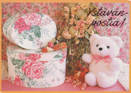 NASCERE Animale Vintage Cartolina CPSM #PBS135.IT - Bears