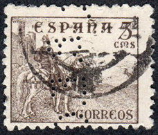 Madrid - Perforado - Edi O 916 - "B.E.C" (Banco) - Usados