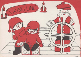 Buon Anno Natale BAMBINO Vintage Cartolina CPSM #PBM313.IT - Neujahr