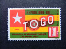 55 TOGO REPUBLICA 1961 / DRAPEAUX BANDERA  / YVERT 319  FU - Togo (1960-...)