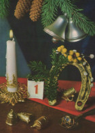 Buon Anno Natale Vintage Cartolina CPSM #PAT978.IT - Nouvel An