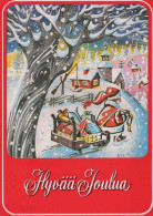 BABBO NATALE Natale Vintage Cartolina CPSM #PAK748.IT - Kerstman