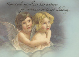 ANGELO Buon Anno Natale Vintage Cartolina CPSM #PAJ049.IT - Anges
