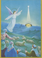 ANGELO Buon Anno Natale Vintage Cartolina CPSM #PAH360.IT - Angels