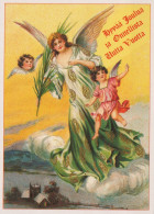 ANGELO Buon Anno Natale Vintage Cartolina CPSM #PAH490.IT - Engelen