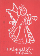 ANGELO Buon Anno Natale Vintage Cartolina CPSM #PAH428.IT - Engelen