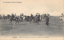 Libya - Italo-Turkish War - Tripoli - Bedouins Crossing The Desert To Join The Turkish Army - Libye