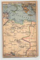Libya - Map Of Tripolitania And Fezzan - LOWER RIGHT CORNER DAMMAGED See Scans For Condition - Libya