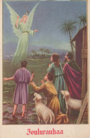 ANGELO Buon Anno Natale Vintage Cartolina CPA #PAG659.IT - Angels