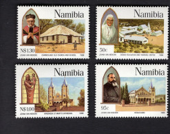 2025368711 1996 SCOTT 797 800 (XX) POSTFRIS MINT NEVER HINGED - CATHOLIC MISSIONS IN NAMIBIA - Namibie (1990- ...)