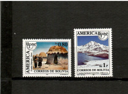 Bolivia  1990  ,-   Y&T   Nº   757/58   ** - Bolivie