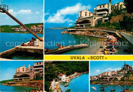 73227054 Uvala Hotels Am Strand Rutschbahn Sprungturm Uvala - Serbie