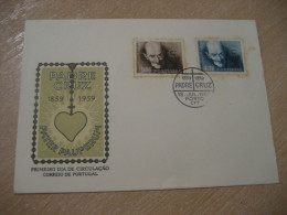 PORTO 1959 Padre Cruz Pater Pauperum Religion FDC Cancel Cover PORTUGAL - Christianisme