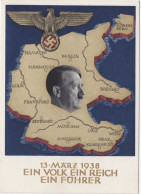 Propaganda NSDAP - Adolf Hitler - Ein Volk Ein Reich Ein Führer 13 März 1938 - Weltkrieg 1939-45
