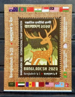 BANGLADESH 2024 FAUNA Animals DEER - Fine S/S MNH - Bangladesh