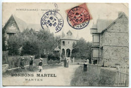 CPA Voyagé 1907 * Publicité BONBONS MARTEL à Nantes LA BAULE Avenue De La Banche ( Animée Enfants Costumes ) - La Baule-Escoublac