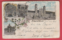 Gruss Aus Einsiedeln  / Litho - 1901  ( Voir Verso ) - Einsiedeln