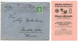 Germany 1928 Cover & Pamphlet (Poultry Farming); Hamburg - Elliesen & Michaelis; 5pf. Friedrich Von Schiller - Cartas & Documentos