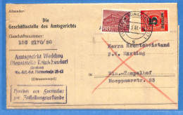 Berlin West 1951 - Lettre De Berlin - G33067 - Cartas & Documentos
