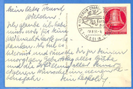 Berlin West 1951 - Carte Postale De Berlin - G33042 - Briefe U. Dokumente