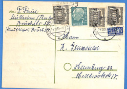 Berlin West 1955 - Carte Postale De Mulheim - G33033 - Lettres & Documents
