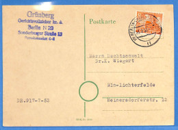 Berlin West 1953 - Carte Postale De Berlin - G33029 - Briefe U. Dokumente