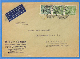 Berlin West 1952 - Lettre Par Avion De Berlin - G33014 - Cartas & Documentos