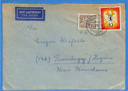 Berlin West 1956 - Lettre Par Avion De Berlin - G33003 - Brieven En Documenten