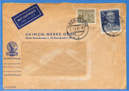 Berlin West 1956 - Lettre Par Avion De Berlin - G33004 - Cartas & Documentos