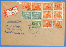 Berlin West 1952 - Lettre Einschreiben De Berlin - G32989 - Briefe U. Dokumente