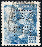 Madrid - Perforado - Edi O 924 - "BE" (Banco) - Used Stamps