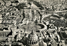 73225492 Rom Roma Fliegeraufnahme Panorama Kuppel Sankt Petersplatz Rom Roma - Altri & Non Classificati