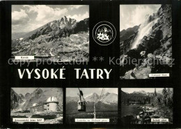 73225156 Tatry Vysoke Gebirge Krivan Bergbahn Wasserfall Tatry Vysoke Gebirge - Slowakei